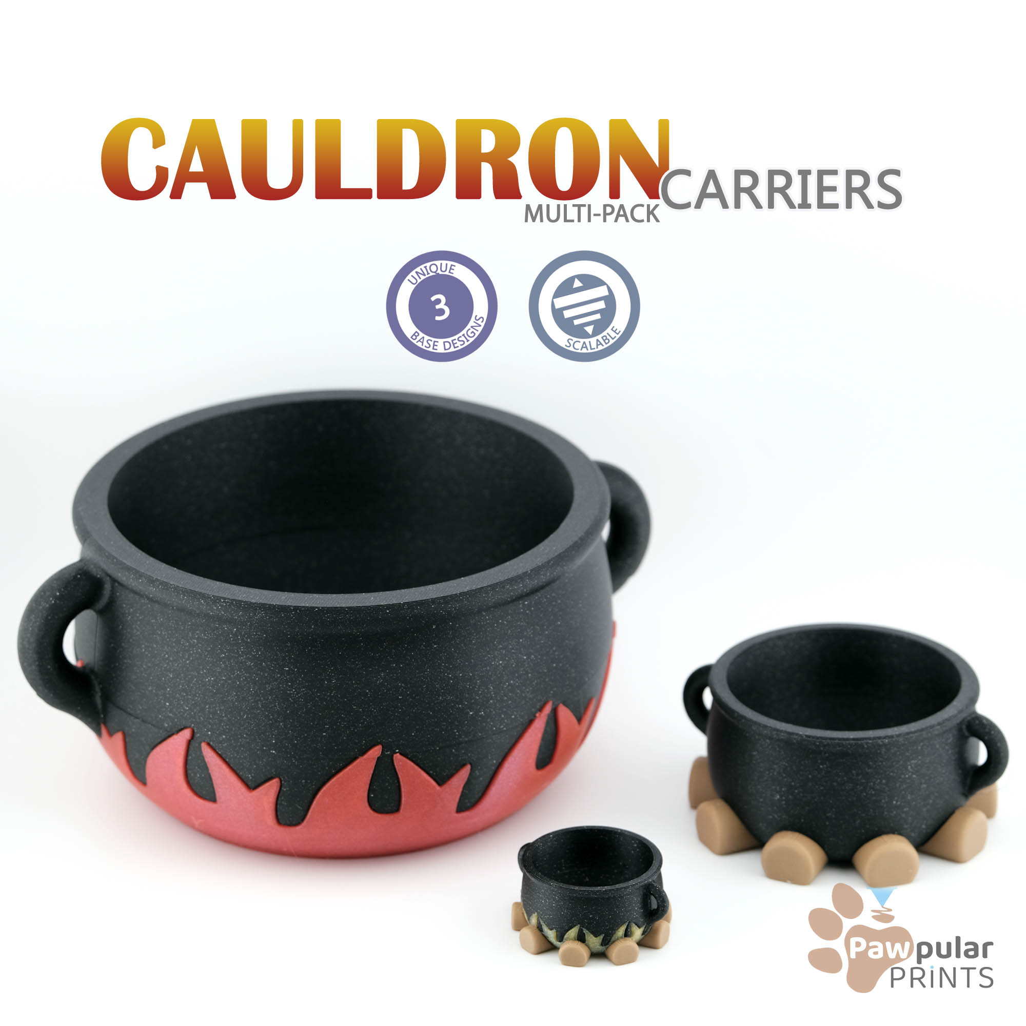 Cauldron Carriers Multi-Pack - Candy Dish [Private Use Only]